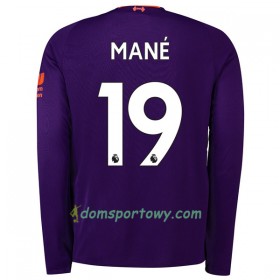 Koszulka Liverpool Mane 19 Wyjazdowe Koszulki Piłkarskie 2018-2019 Długi Rękaw